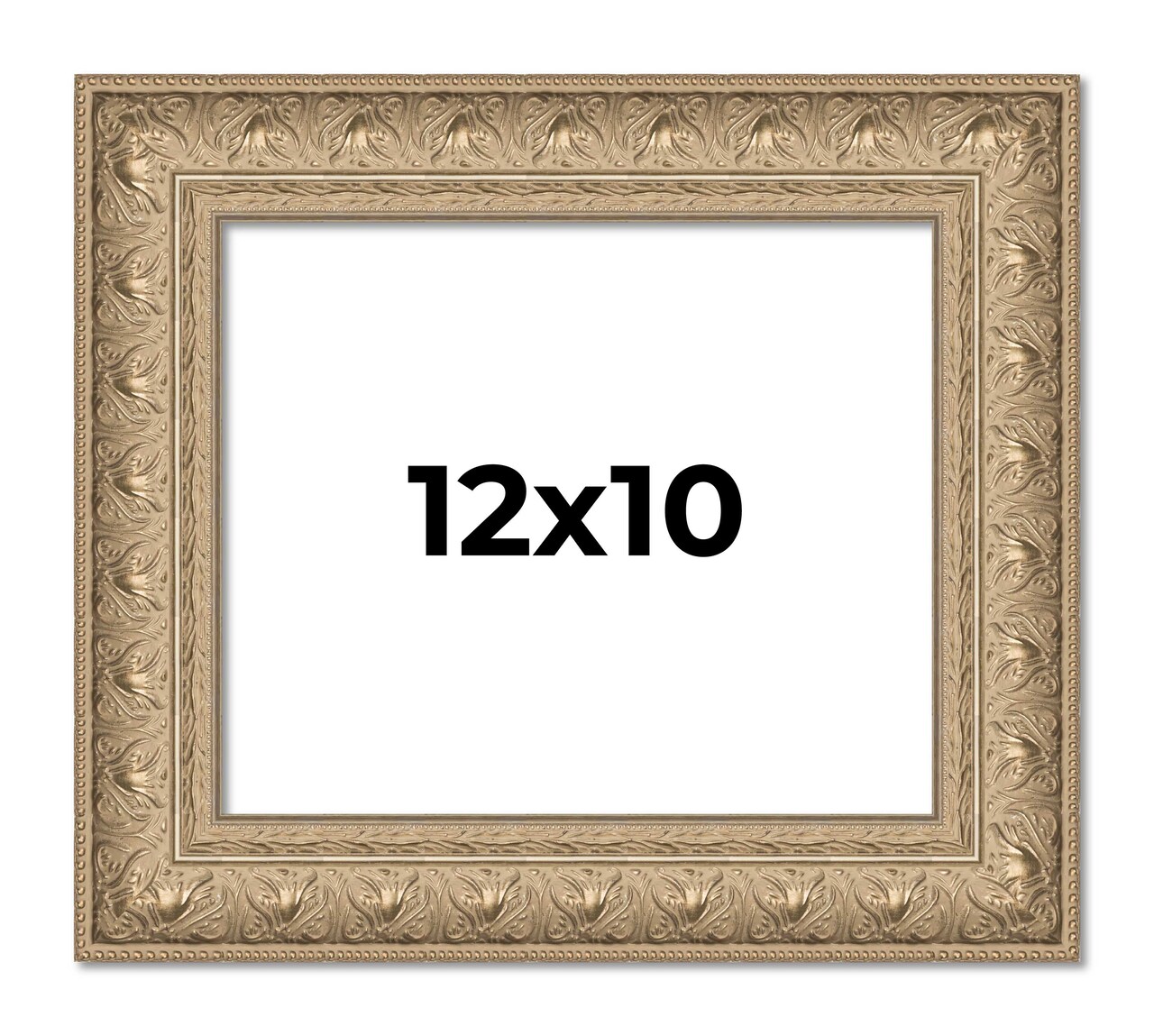 Photo Size Museum Silver Picture Frame - UV Acrylic, Foam Board Backing, Hanging Hardware